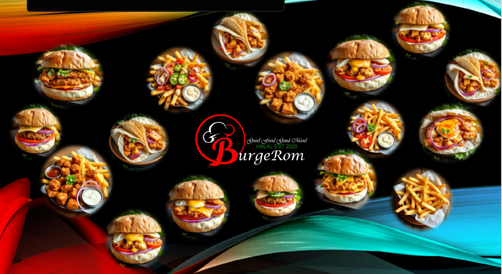 Burgerom Halal - Pipera cover