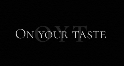 On your taste logo