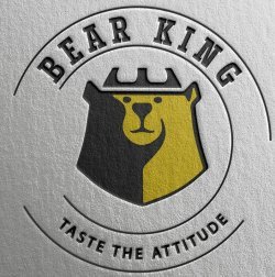 Bear King BBQ logo