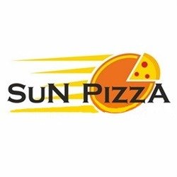 Sun pizza logo