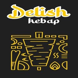 Delish Kebap logo