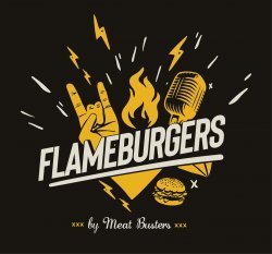 Flameburgers Street Food logo