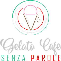 Senza Parole Gelato Caffe logo