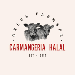 Carmangeria Halal Green Farmsel logo