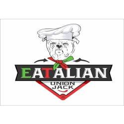 EATALIAN PIZZA by Union Jack logo