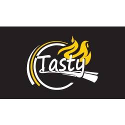 Tasty Delivery by night logo