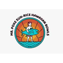 Mr Poke Sun-Rice Hawaiian Bowls logo