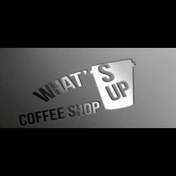 What`s up coffee logo