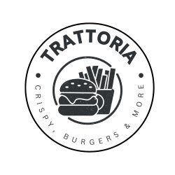 Trattoria, Crispy, Burgers & More logo