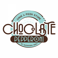 Chocolate pepperoni logo
