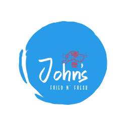 John`s Fried N` Fresh logo