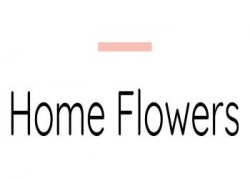 Home Flowers- Green Flower logo