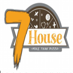 Pizza 7 house logo