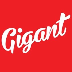 Gigant eat, fast food and pizza logo