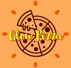 Glow Pizza logo