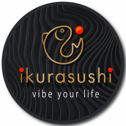 Ikura Sushi Tudor logo