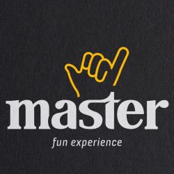 Master “ the fun experience “ logo