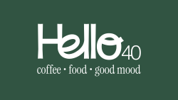 Hello 40 logo