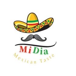 MiDia Mexican Taste logo