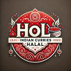 HOLY INDIAN CURRIES HALAL logo