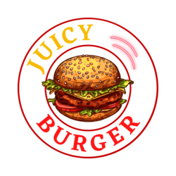 Juicy burger logo
