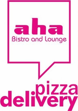 AHA Pizza Delivery logo
