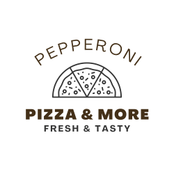 Pepperoni pizza & more logo