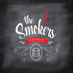 Burgers and more by The Smokers logo