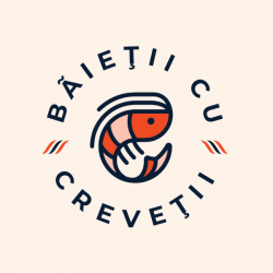 Baietii cu crevetii logo