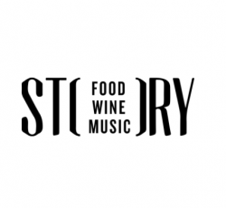 Story food wine music logo