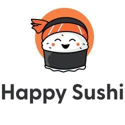 Happy Sushi Carol logo