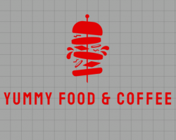 YUMMY food & coffee logo