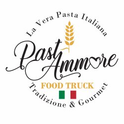 Pastammore food truck logo