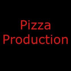 Pizza production Delivery logo