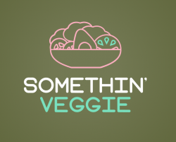 Somethin` Veggie logo
