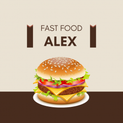 Fast Food Alex logo