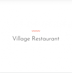 Village Restaurant logo