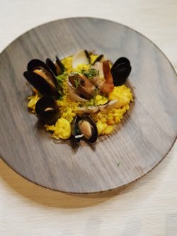 Risotto cu fructe de mare image