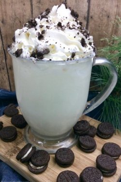 Ciocolata calda alba cu oreo image