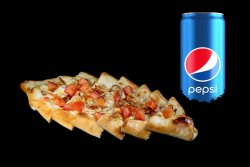 27. Meniu Pizza  kebab de pui + Pepsi 330 ml image