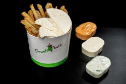 Fries kebab box veg cu branza image