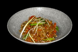 Tăiței din orez cu legume wok  image