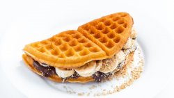 Combo: Nutella & banane & biscuiți + Apă image