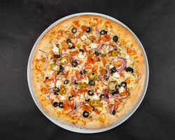 Pizza Grecească (vegetariană) 32 cm image