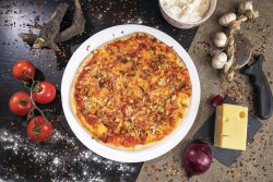 Pizza con polo image