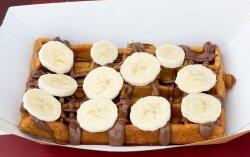 Waffe banane cu nutella image