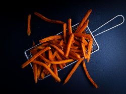 Bucket sweet potato fries image
