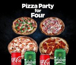 Pizza Party for Four image