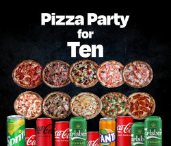 Pizza Party for Ten image