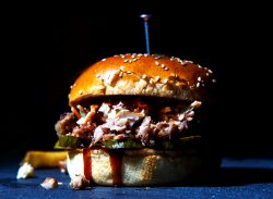 Meniu Pulled Pork Burger image